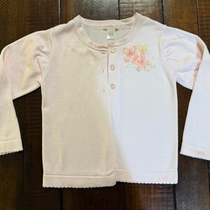 Janie and Jack Pink Floral Long Sleeve Tee